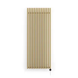 Terma 230V 2kW Brass Smart Vertical Oil-filled radiator