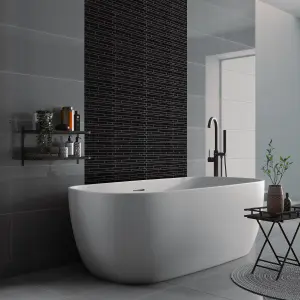 Opulence Black Mosaic Tile - House of Mosaics