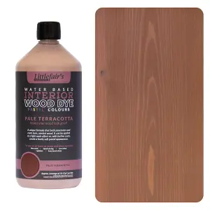 Interior Wood Dye - Pale Terracotta 1ltr - Littlefair's