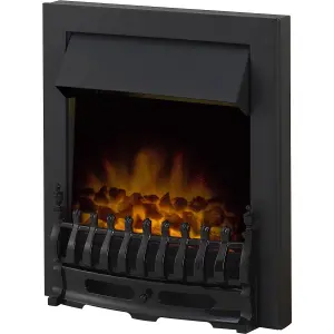 Adam Blenheim Electric Fire in Black