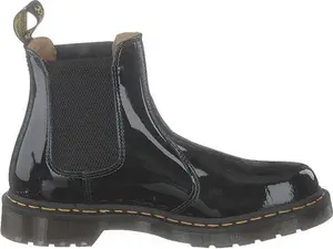 Dr Martens - 2976 Patent Black, Women, Shoes, Boots, Chelsea Boots, Black, UK 3