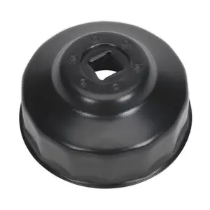 Sealey Oil Filter Cap Wrench 65mm x 14 Flutes 3/8" Low Profile Design MS044