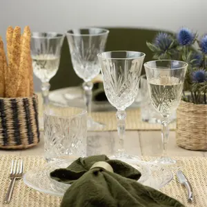 RCR Crystal Melodia Glassware Set - 24pc