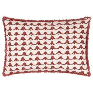 Hoem Avery Geometric Feather Rich Cushion