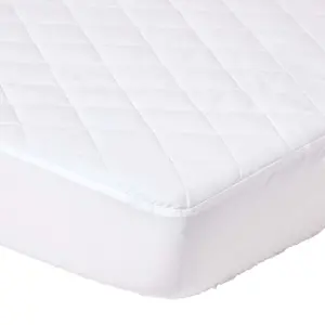 Homescapes Quilted Waterproof Mattress Protector, Double