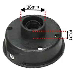 SPARES2GO Spool Line Head Kit compatible with Homelite F2020 F2030 F2040 Strimmer Trimmer