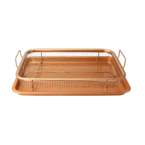 Copper Crisping Basket & Baking Tray