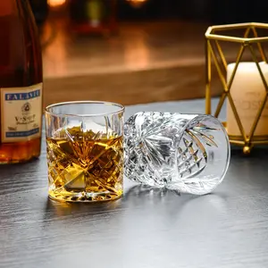 300ml Crystal Whiskey Glass Set (Set of 4)