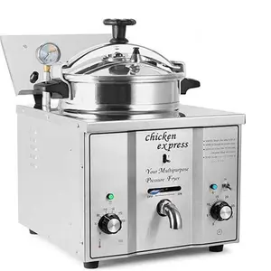 Commercial Pressure Fryer 15 Litres 3Kw Countertop | Adexa MDXZ16