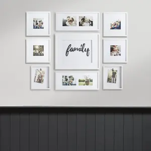 nielsen 9 Piece Jenson Picture Frame Set in White