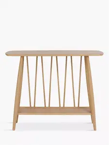 Ercol For John Lewis Shalstone Console Table, Oak