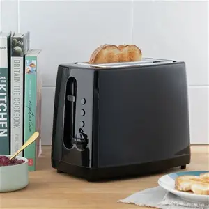 Cookworks New Basic 2 Slice Toaster - Black