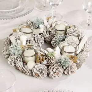 Wild Wonderland Xmas Table Decoration Centrepiece Christmas Christmas Décor Candle Holders