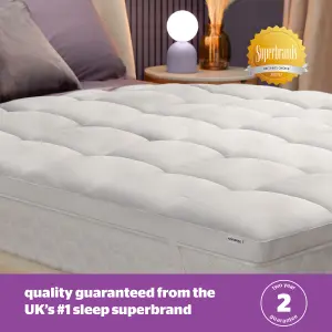 SILENTNIGHT DEEP SLEEP 5CM MATTRESS TOPPER - SUPER KING