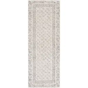 AMBRE Boho Skandi Runner Rug 80 x 220 cm