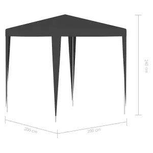 Berkfield Professional Party Tent 2x2 m Anthracite