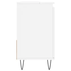 Berkfield Bathroom Cabinet White 65x33x60 cm Engineered Wood