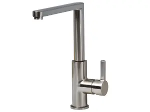 Liquida W25BN 360 Degree Swivel Spout Brushed Nickel Kitchen Mixer Tap