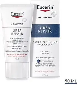 Eucerin Urearepair Dry Skin Replenishing Face Night Cream 5% Urea 50Ml