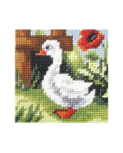 EMB KIT BABY GOOSE - Needlepoint Kit: My First Embroidery: Baby Goose - Orchidea