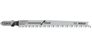 Bosch Professional Jigsaw Blade T234X Progressor for Wood