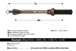 Laser Tools Torque Adaptor Set 3/8"D  10pc 7286