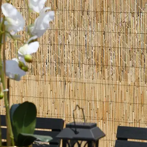 Abaseen 1.8mx4m Natural Reed Fence Garden Screen