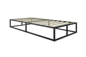 Birlea Soho Metal Platform Single Bed Black