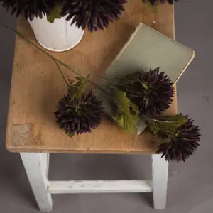 UK Homeliving Chocolate Chrysanthemum