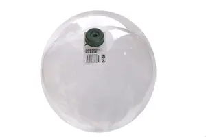 Clear Dome Squirrel Baffle Large Diameter for Wild Bird Feeding Station Pole and Feeders