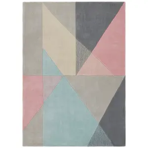 Origins Trio Pink/Grey Rug 160 X 230