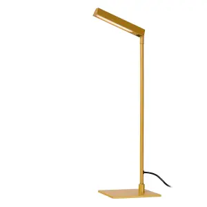 Lucide LAVALE - Table lamp - LED Dim. - 1x3W 2700K - Ocher Yellow