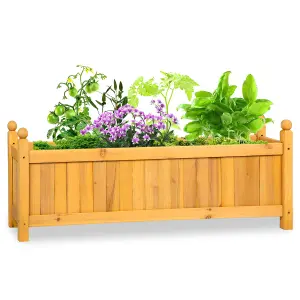 Wooden Garden Flower Planter - Large