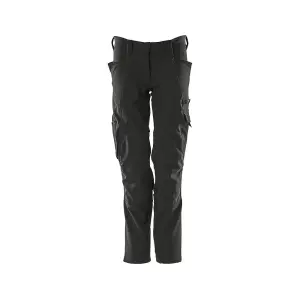 Mascot Accelerate Ladies Pearl Trousers with Kneepad Pockets (Black)  (30.5) (Leg Length - Regular)