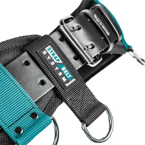 Makita E-15366 New Blue Super Heavyweight Tool Belt Strap System - Fits Braces