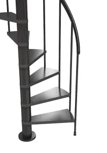 Spiral Staircase Dolle Calgary Anthracite 140cm