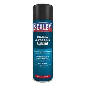 Sealey Silver Paint 500ml SCS031S