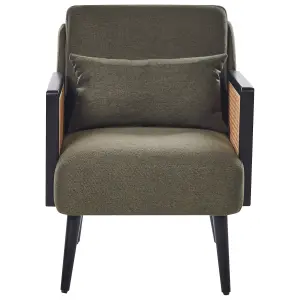 Armchair ORUM Fabric Dark Green