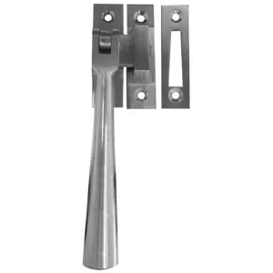 AFIT Satin Chrome Contemporary Casement Window Fastener 115mm