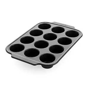 GreenPan Bistro Bakeware 12 Cup Muffin Pan