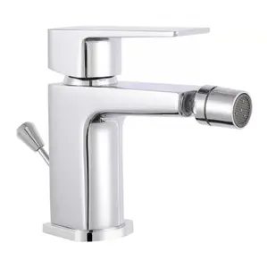 Zoia Chrome Bidet Mono Mixer Tap with Waste