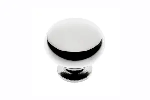 BERGAMO - cabinet door knob - chrome