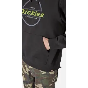 Dickies - Towson Graph Hoodie - Black - Hoodie - L