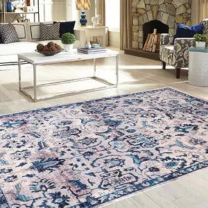 Boho Vintage Motif Rug - Kansas