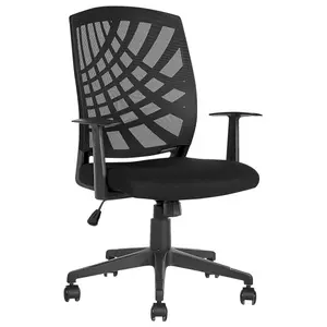 Beliani Modern Office Chair Black BONNY