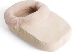 House Of Bruar Unisex Sheepskin Foot Warmer - White