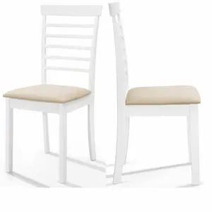 Ahwahnee Upholstered Dining Chair (Set of 2) White