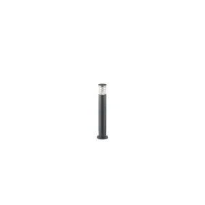 Luminosa Tronco 1 Light Outdoor Tall Bollard Anthracite IP44, E27