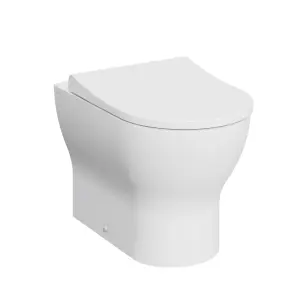 Vitra Koa White Round Floor-mounted Bidet, tap & toilet set