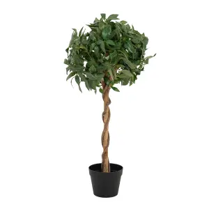 Blooming Artificial - 90cm / 3ft Artificial Bay Laurel Tree